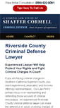 Mobile Screenshot of californiacriminalattorney.us